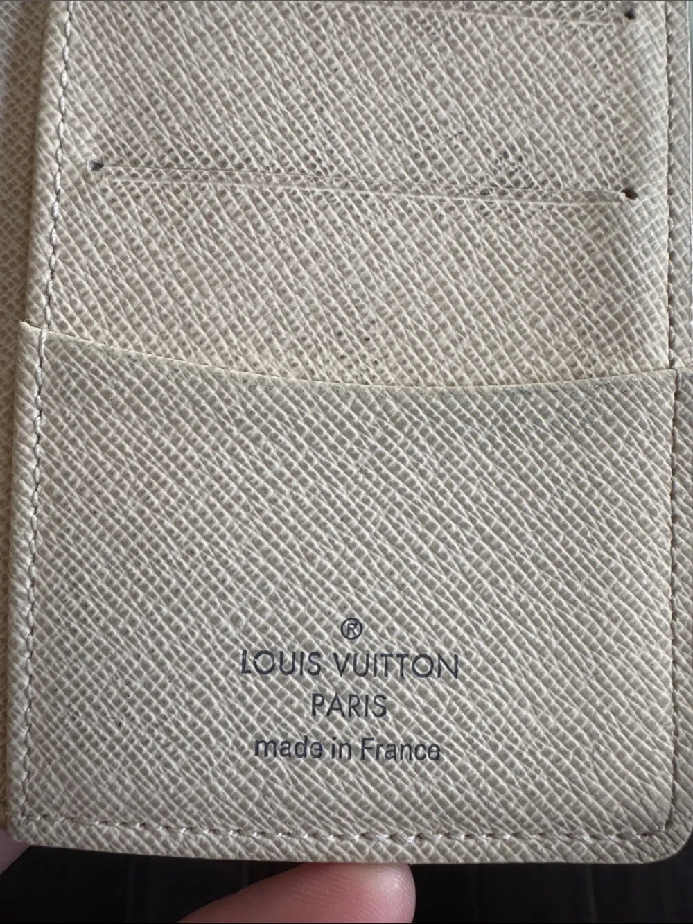 Louis Vuitton Damier Azur Passport Holder Card Wallet - Picture 11 of 12